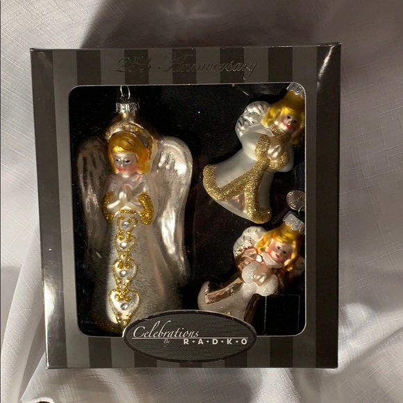 Christopher Radko Angel Ornaments